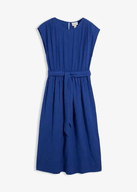 Abito midi in puro cotone, bonprix