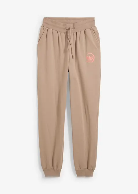 Pantaloni in felpa di puro cotone, bonprix