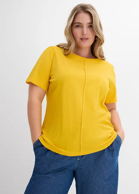 T-shirt in puro cotone, bonprix