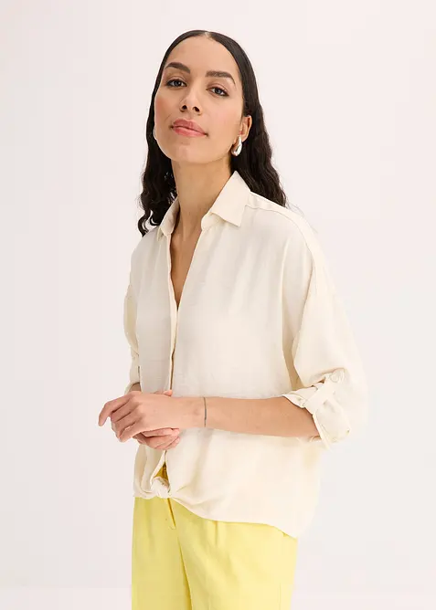 Blusa in cr&ecirc;pe leggero, bonprix