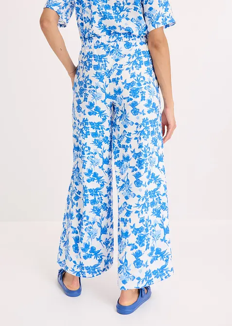 Pantaloni culotte in misto viscosa fluido, bonprix