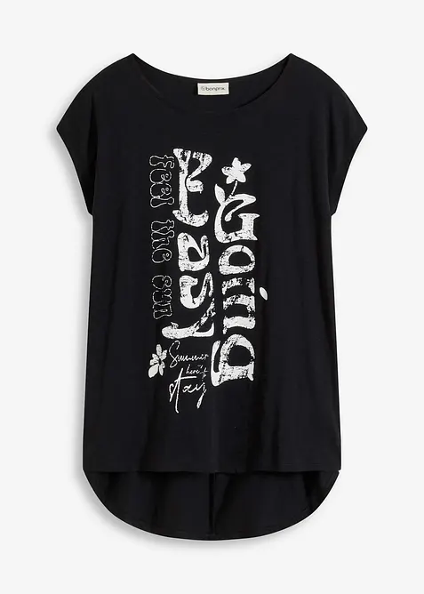 Maglia lunga in puro cotone biologico, bonprix