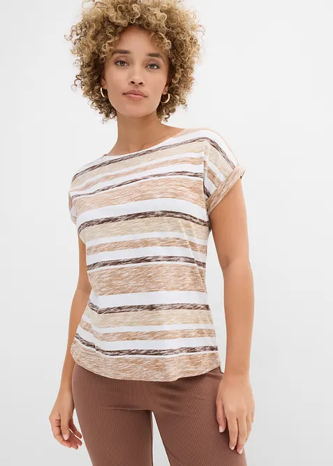T-shirt in puro cotone biologico, bonprix