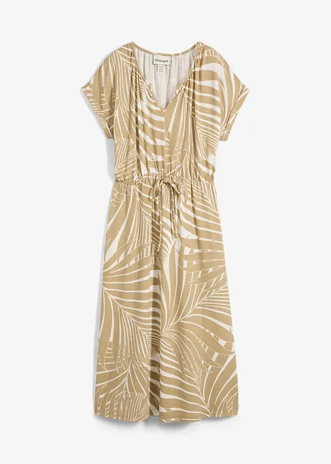 Abito in jersey di misto viscosa fluente, bonprix