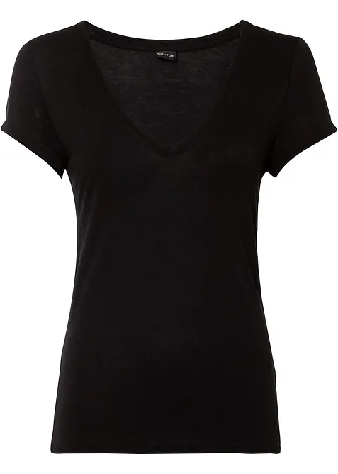 T-shirt in viscosa morbida, bonprix