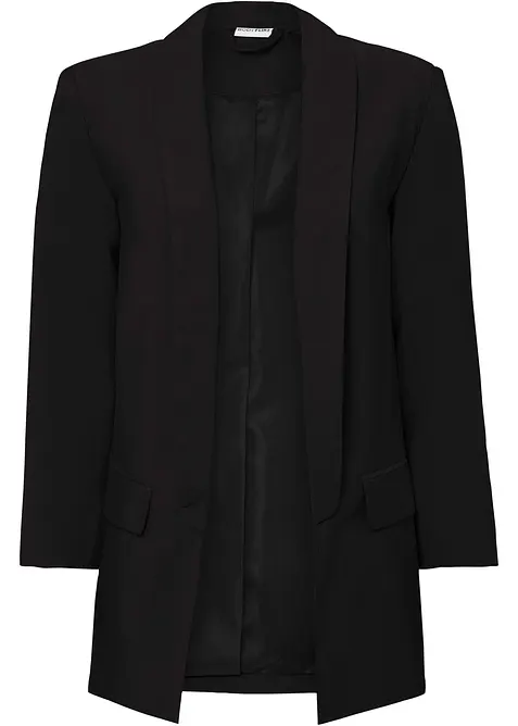 Blazer lungo in misto viscosa, bonprix