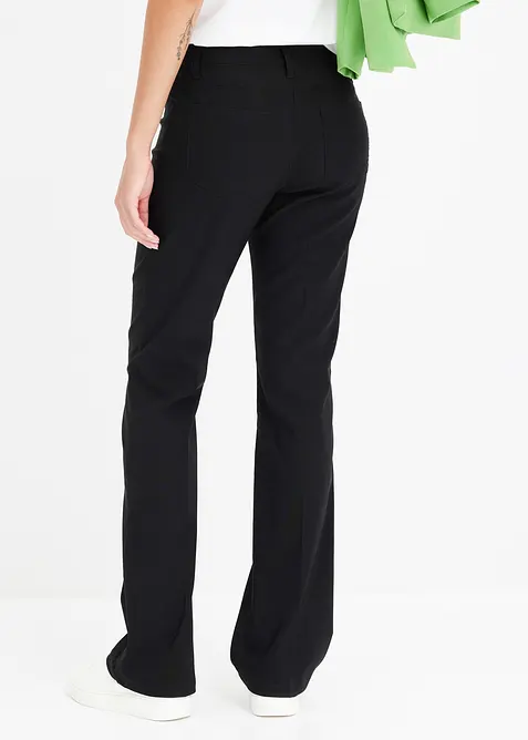 Pantaloni bootcut elasticizzati, bonprix