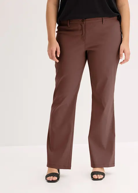 Pantaloni bootcut elasticizzati, bonprix