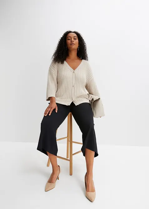 Cardigan in misto viscosa, bonprix