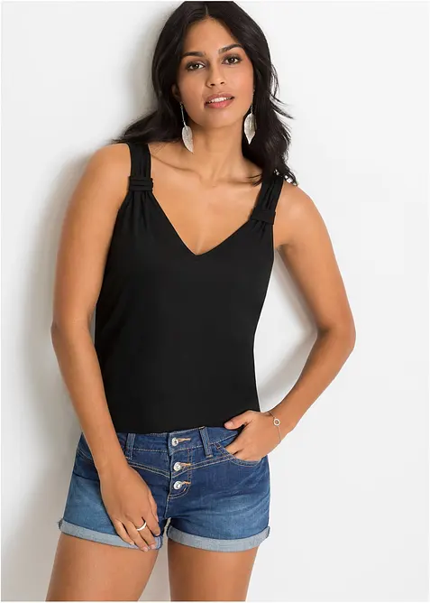 Top in jersey di pura viscosa, bonprix