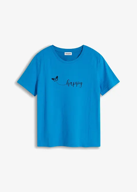 T-shirt in puro cotone, bonprix