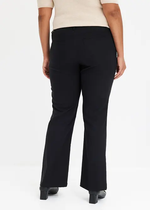 Pantaloni bootcut elasticizzati, bonprix