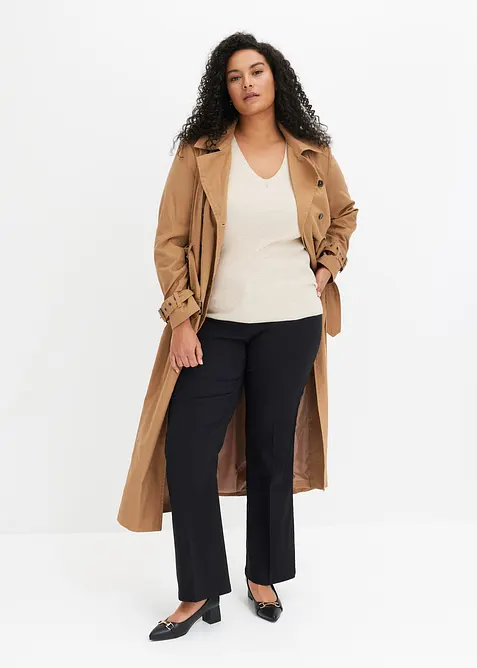 Pantaloni bootcut elasticizzati, bonprix