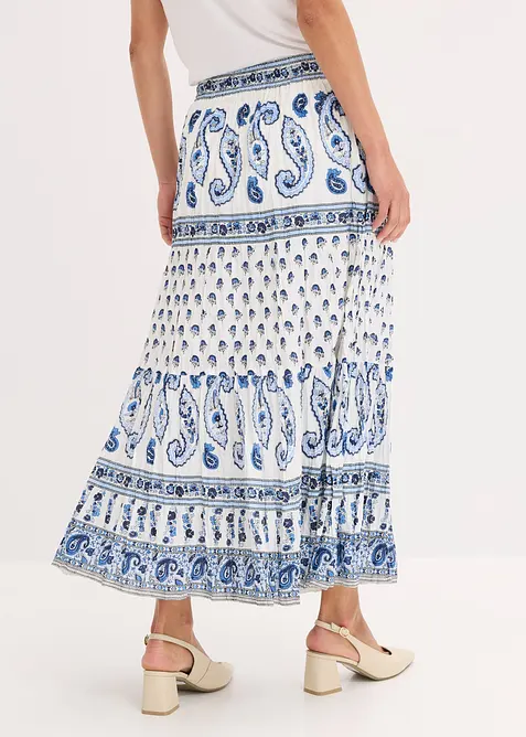 Gonna lunga in puro cotone, bonprix