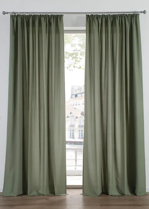 Tenda di facile cura in microfibra (pacco da 2), bonprix