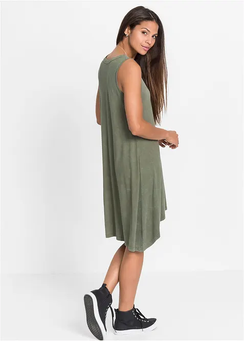 Abito di jersey con laccetto intrecciato, bonprix