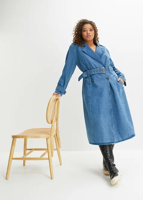 Trench in denim, bonprix