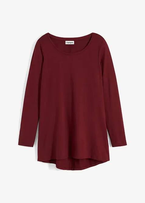 Maglia a maniche lunghe in puro cotone, bonprix