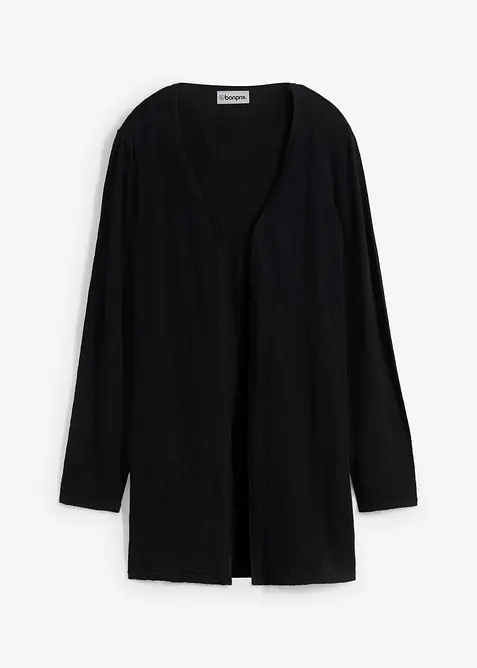 Cardigan in puro cotone fiammato leggero, bonprix