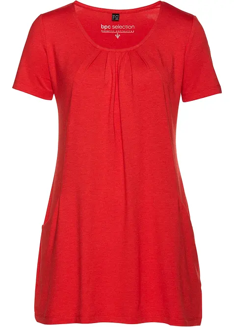 Maglia lunga con viscosa, bonprix