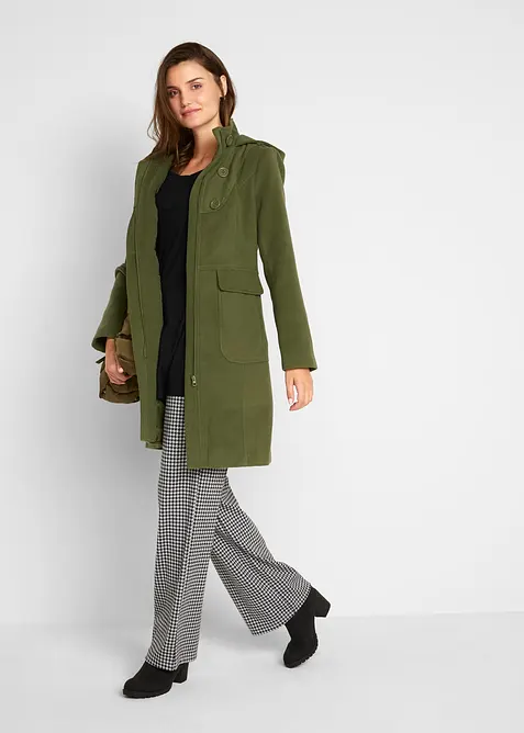 Maglia a maniche lunghe in misto cotone e viscosa, bonprix