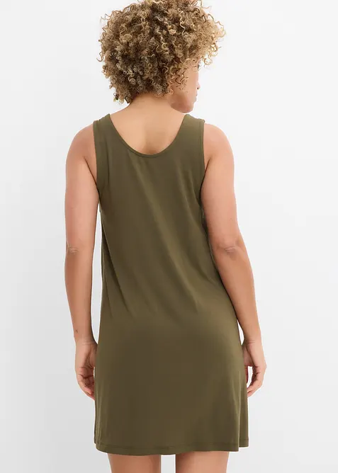 Abito corto in jersey di viscosa morbida, bonprix