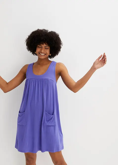 Abito corto in jersey di viscosa morbida, bonprix