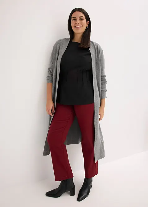 Pantaloni in bengalina elasticizzata, bonprix