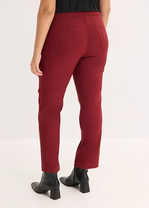 Pantaloni in bengalina elasticizzata, bonprix