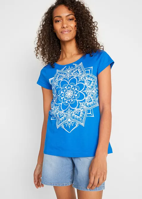 T-shirt in filato fiammato, bonprix