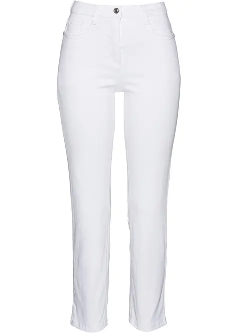Pantaloni cropped elasticizzati, bonprix