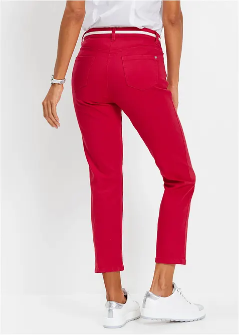 Pantaloni cropped elasticizzati, bonprix