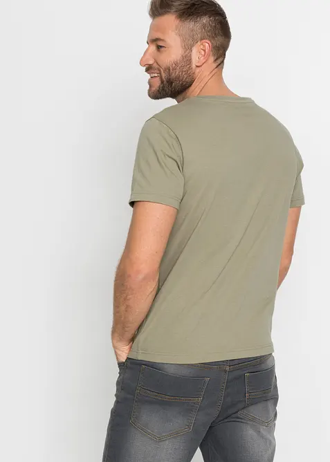 T-shirt in puro cotone, bonprix