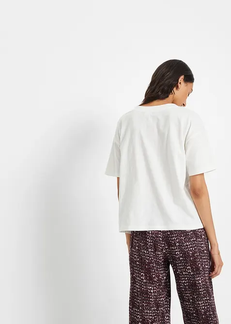 Maxi maglia in puro cotone biologico, bonprix