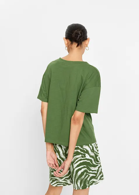 Maxi maglia in puro cotone biologico, bonprix