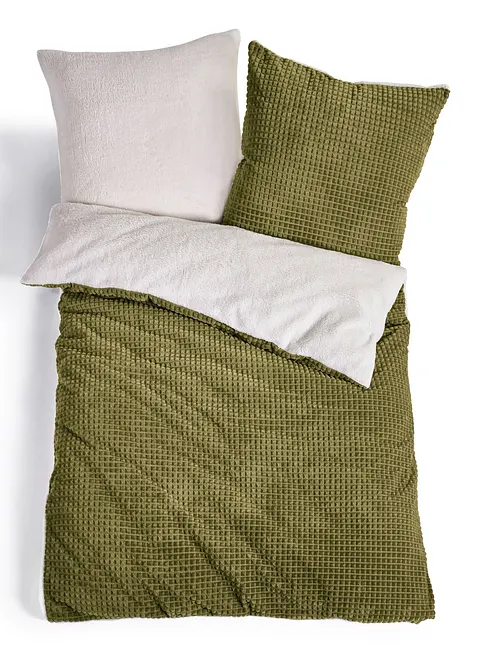 Biancheria da letto con effetto cachemire in rilievo, bonprix