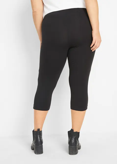 Leggings capri aderenti (pacco da 2), bonprix