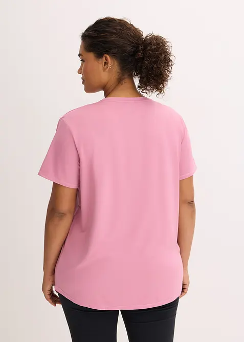 Maglia per sport oversize con effetto strutturato, bonprix