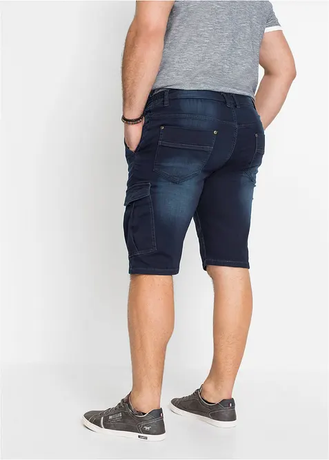 Bermuda di jeans in felpa, regular fit, bonprix