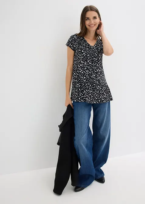 Maglia in misto viscosa, bonprix