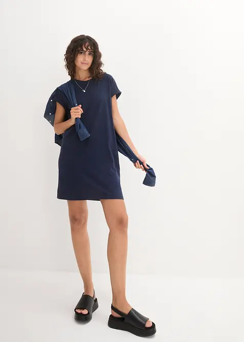 Abito in jersey di puro cotone biologico, bonprix