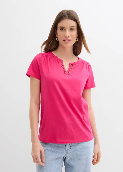 Maglia con scollo particolare, bonprix