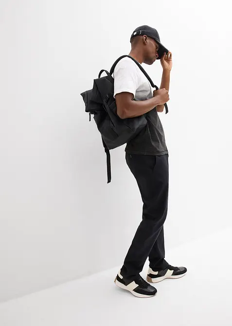 T-shirt in puro cotone, slim fit, bonprix