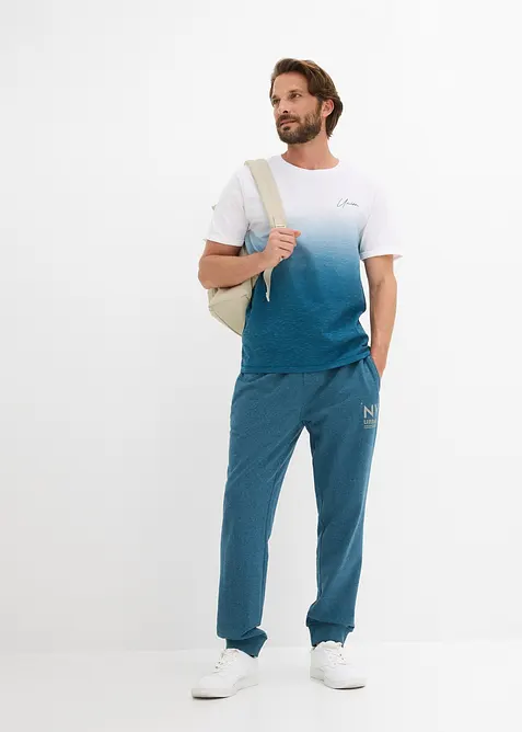 T-shirt in puro cotone, slim fit, bonprix