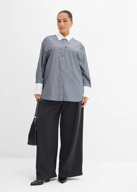 Camicia oversize in puro cotone, bonprix