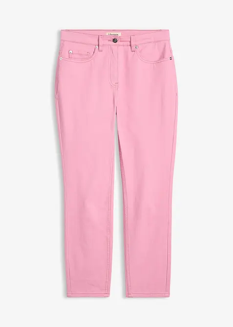 Pantaloni cropped a vita alta, bonprix
