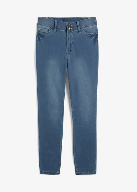 Jeans super elasticizzati slim fit, vita alta, bonprix