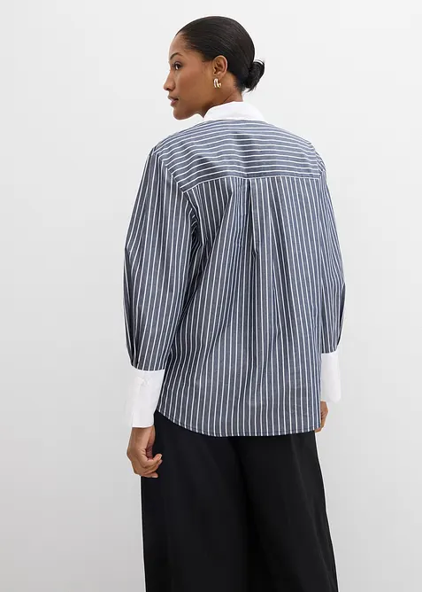 Camicia oversize in puro cotone, bonprix