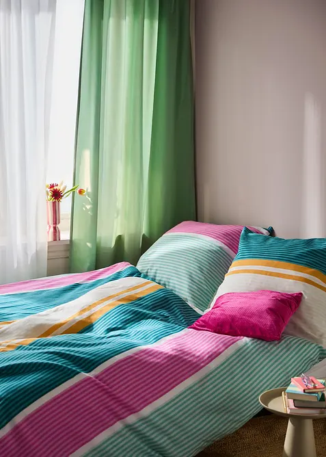 Biancheria da letto in misto cotone, bonprix