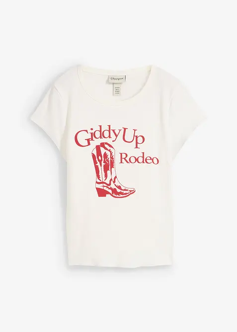 T-shirt in puro cotone biologico, bonprix